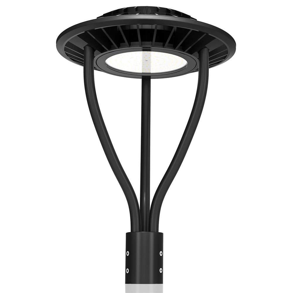 150w led post top light