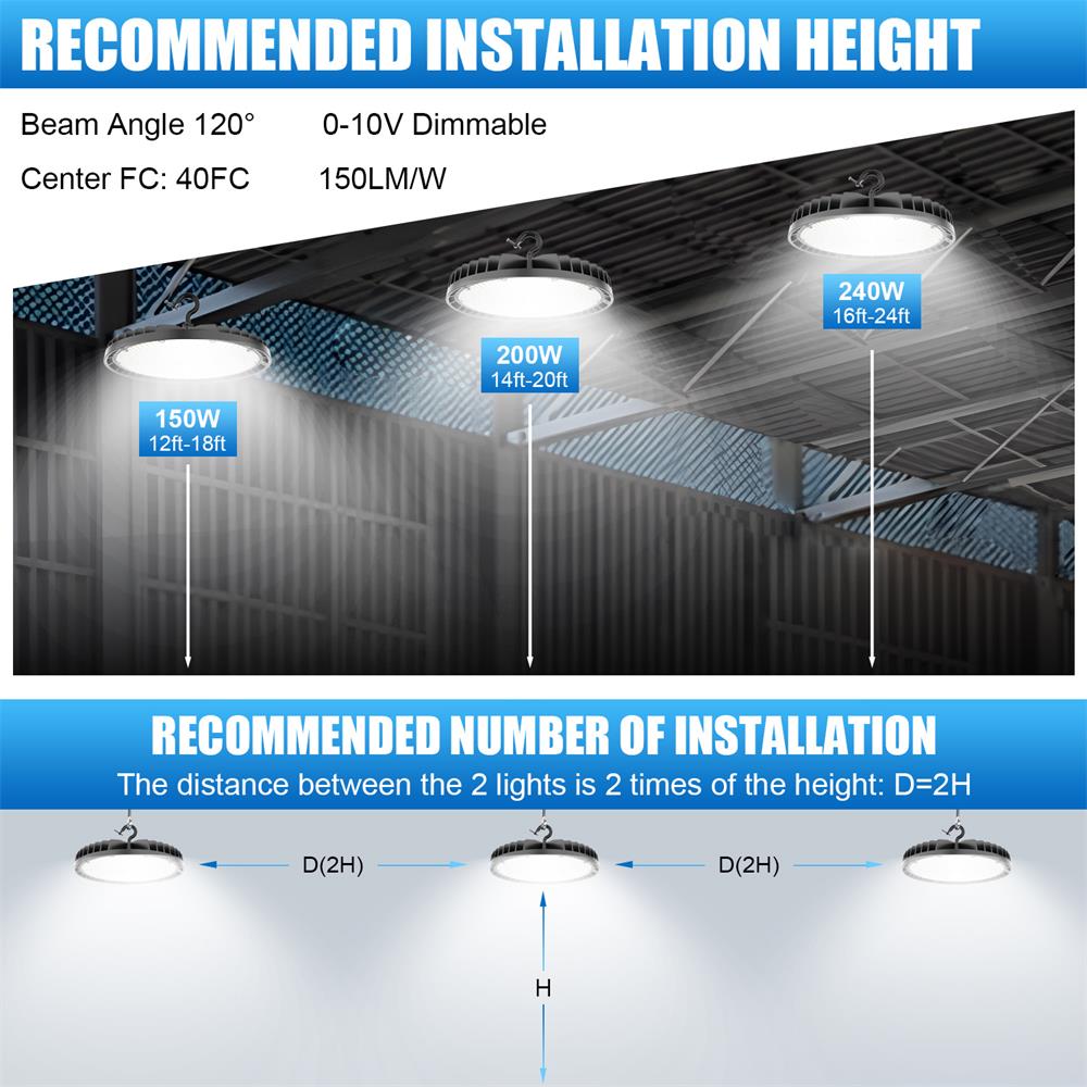 200w led high bay light