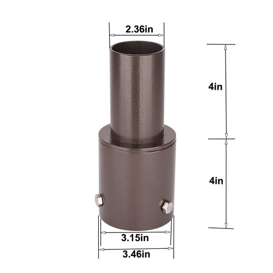 3" Slipfitter Pole Adapter