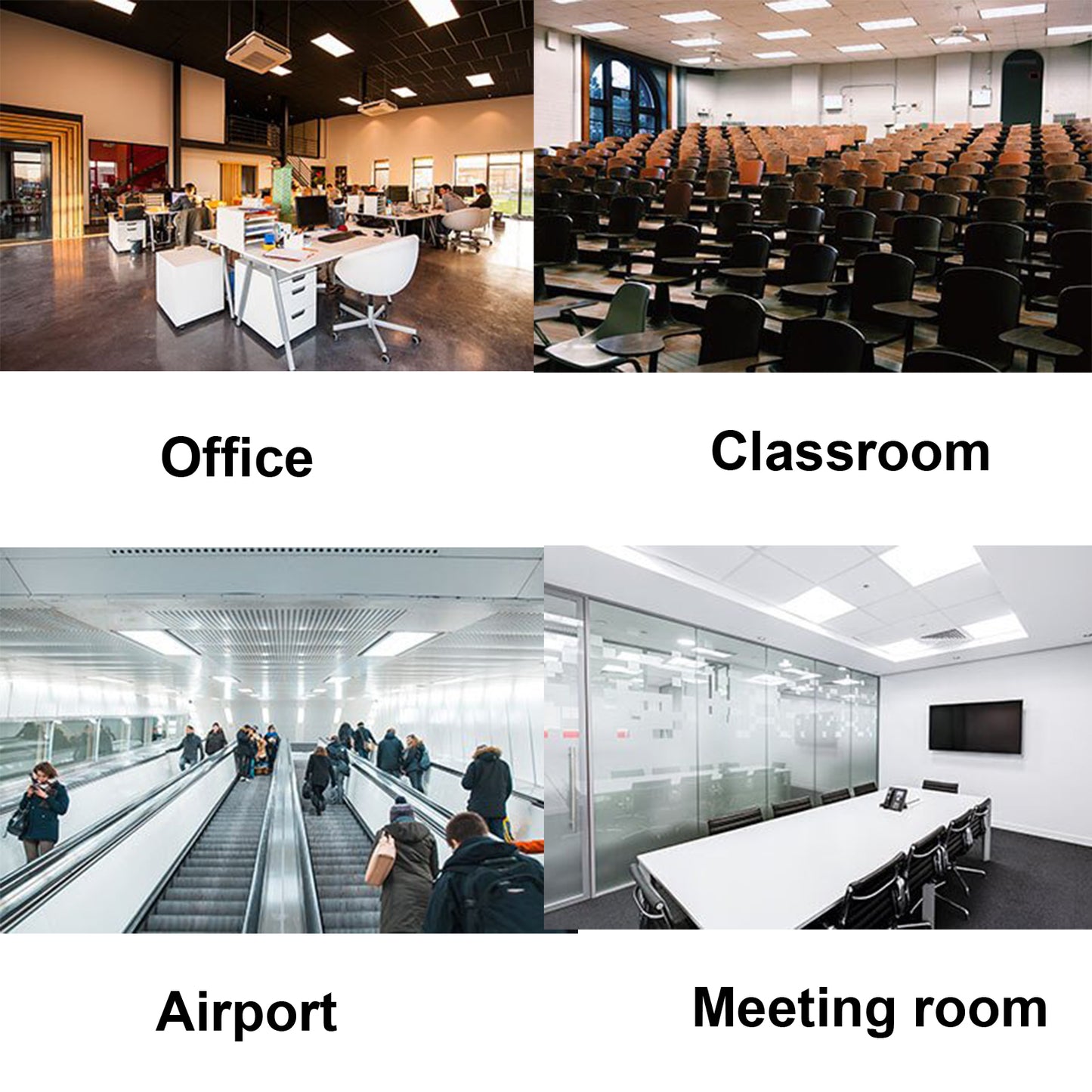 4FT LED Magnetic Retrofit Kit 60W 50W 36W 25W 18W Watt Tunable 3000K/4000K/5000K 3CCT 120-277V Dimmable Linear Strip, T8 T10 T12 Fluorescent Replacement, 5 Pack