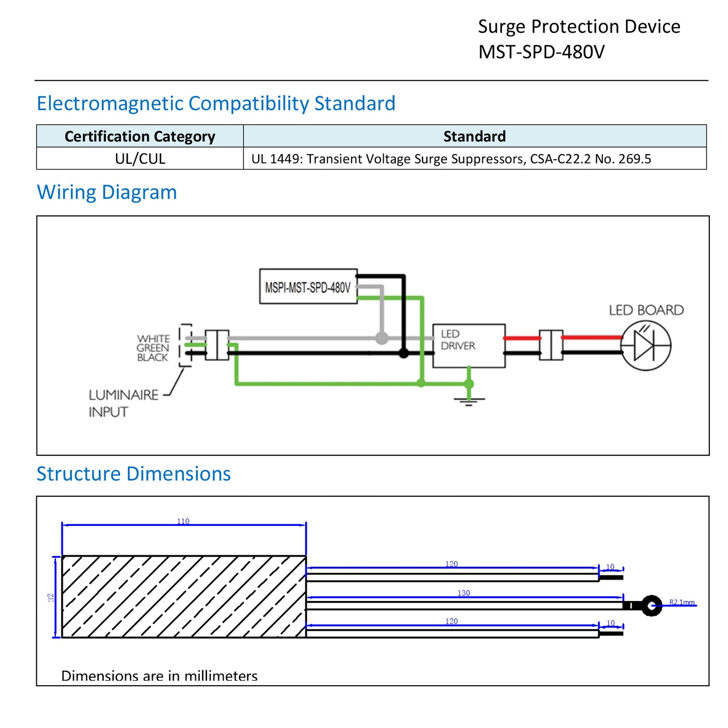 high voltage surge protector