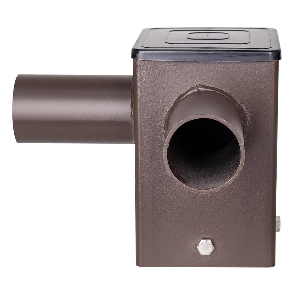 Top Tenon for 2 3/8" Slip Fitter Mount Led Shoebox Light 2 Fixture