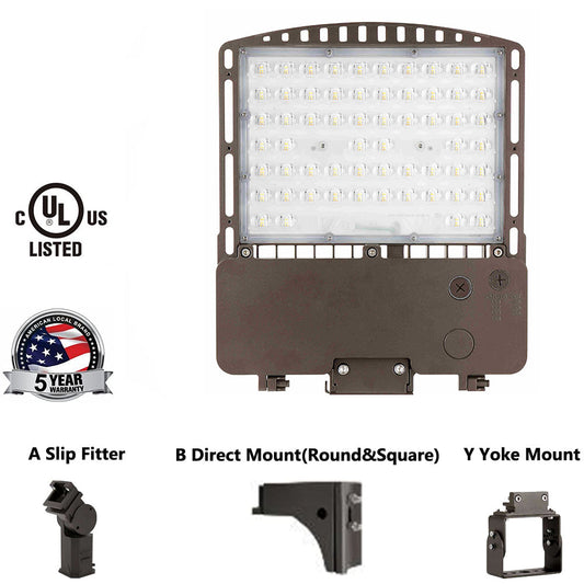 UL listed led parking lot fixtures