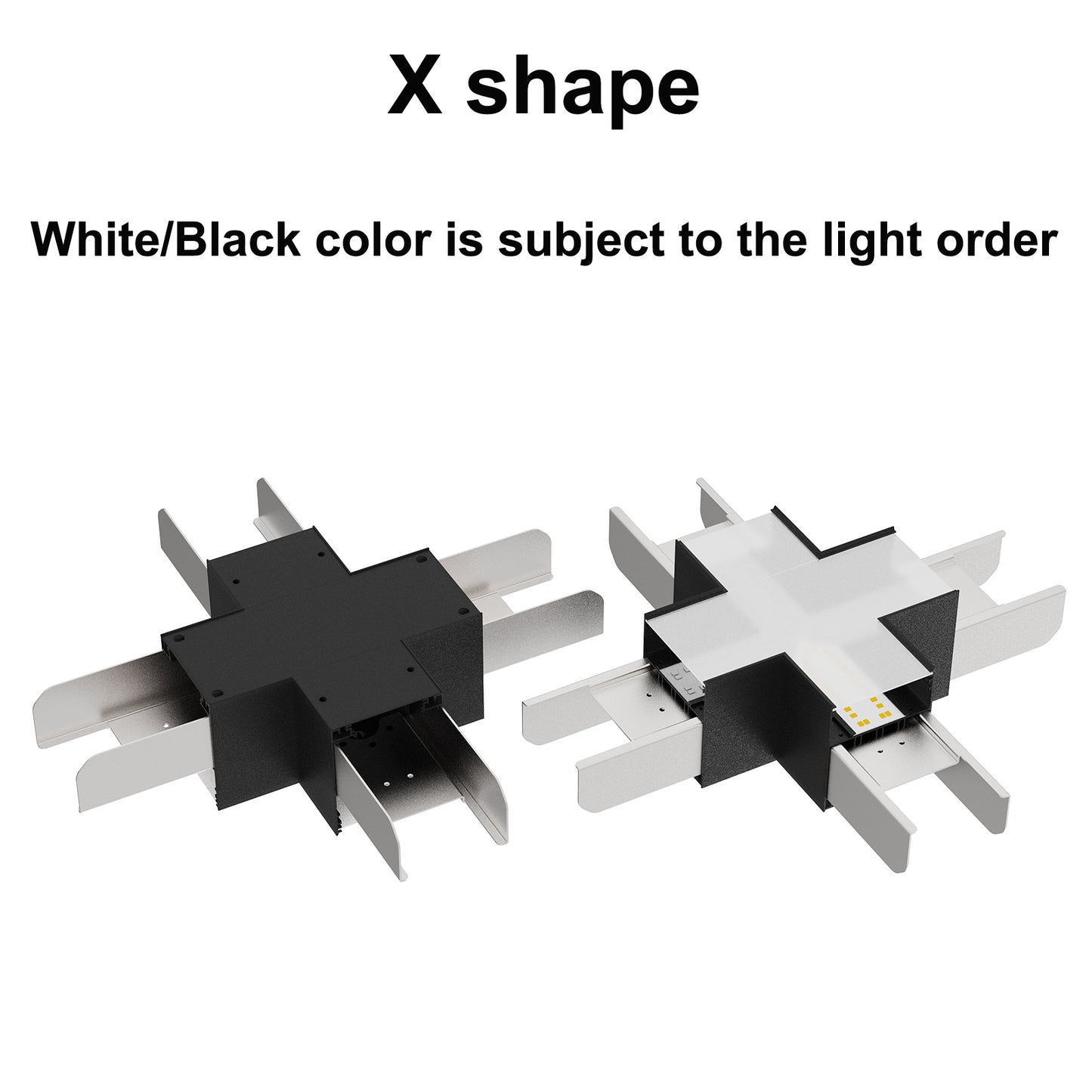 4FT LED Linear Lights 25W 30W 35W 40W 50W Watt Tunable 3000/3500/4000/ 5000/6500K 5CCT 130LM/W Dimmable Linkable Architectural Up and Down Ligh-6 Packts