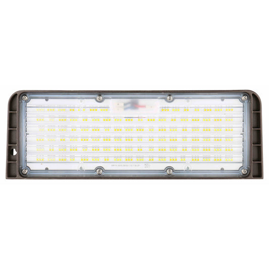 LED Full Cutoff Wall Pack Light with Photocell, Dusk to Dawn Outdoor Security Light, 38W 65W 100W Selectable, 3000K/4000K/5000K, Commercial Exterior Lighting, IP65 Waterproof, 120-277V