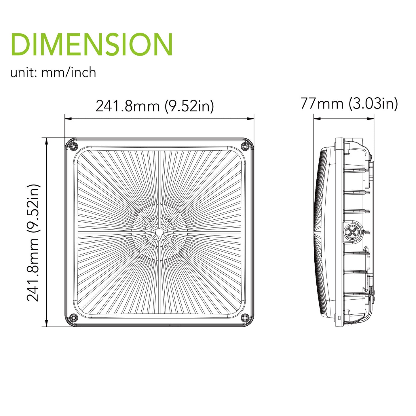 led canopy lights