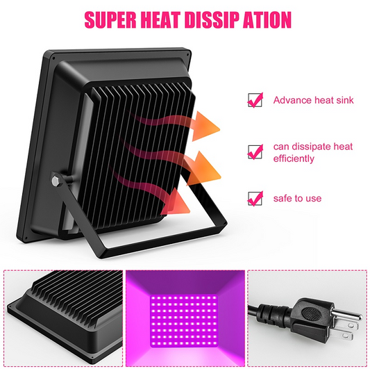 100W LED Black Light