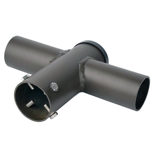 180 Degree Twin Spoke Bracket for Two LED Parking Lot Lights