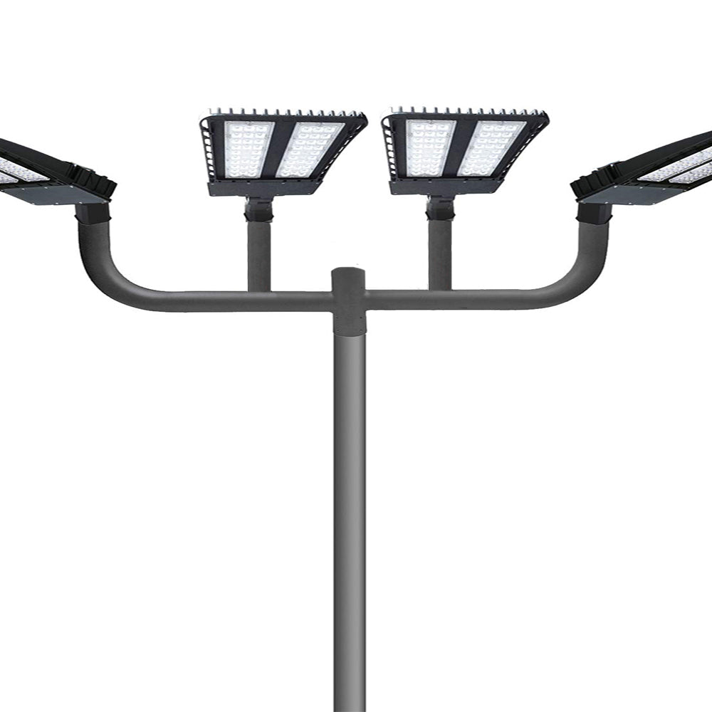 Quad Inline Mounting Bracket for Four LED Shoebox Lights