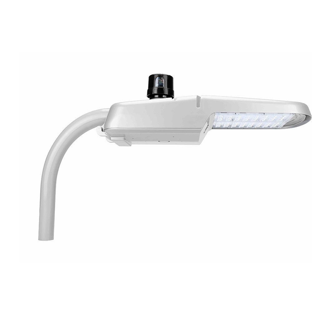 Silver Aluminum Extension Mounting Arm for LED Area Lights