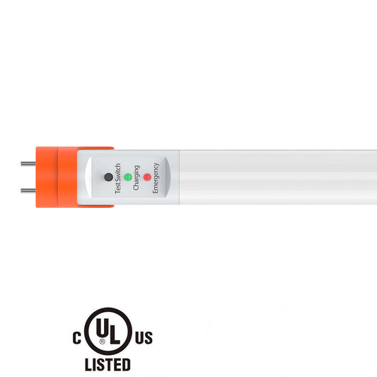 90mins Emergency LED T8 Tube Shop Light