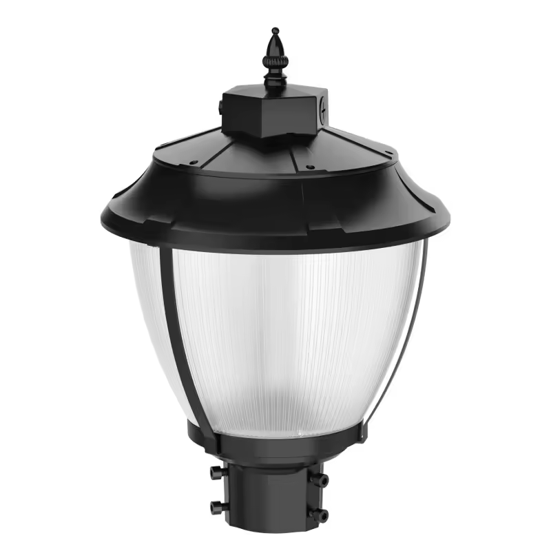 LED Post Top Light with Photocell 60W 80W 100W 150W 200W 3000K/4000K/5000K 3CCT 100-277V Pole Area Lighting