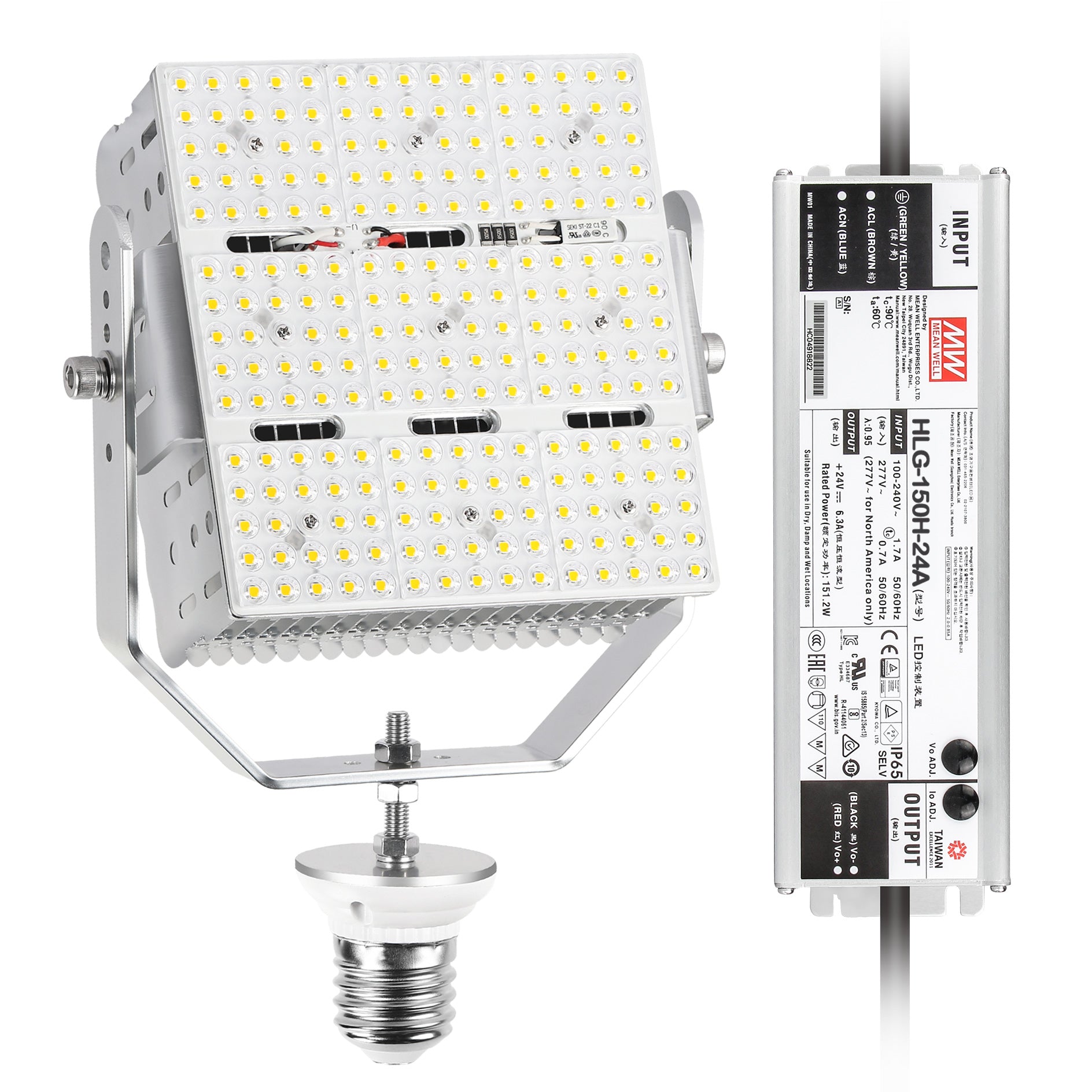 Shoebox LED Retrofit Kit E39 Mogul Base 5000K For Parking Lot Lighting Shoebox LED Retrofit Kit E39 Mogul Base 5000K For Parking Lot Lighting