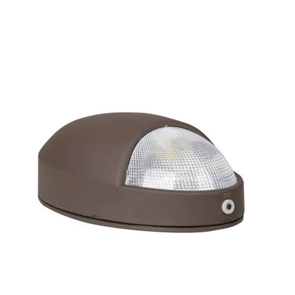 Outdoor LED Emergency Light with Photocell and Battery Backup