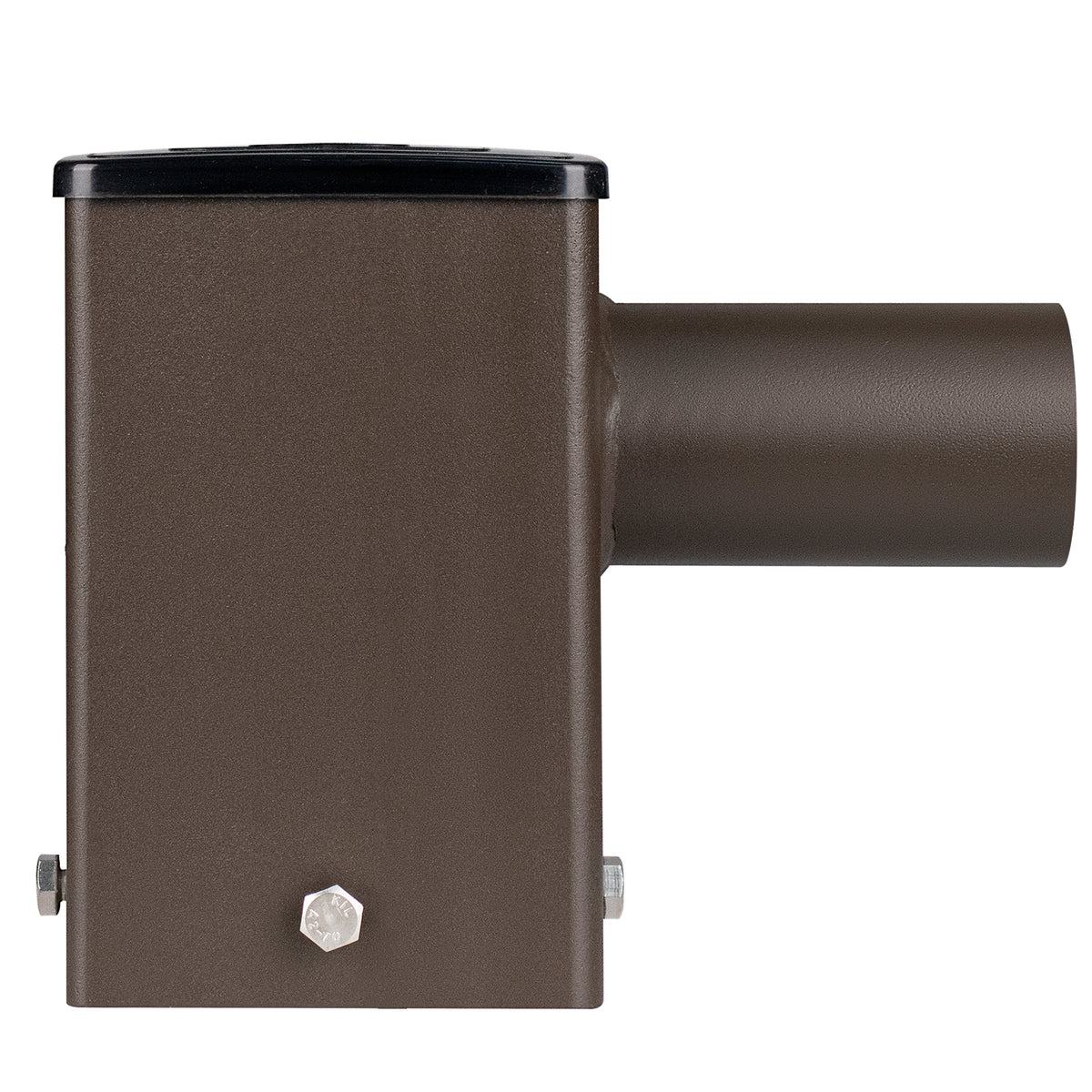 4 Inch Square Pole Side Tenon Adapter for LED Parking Lot Light