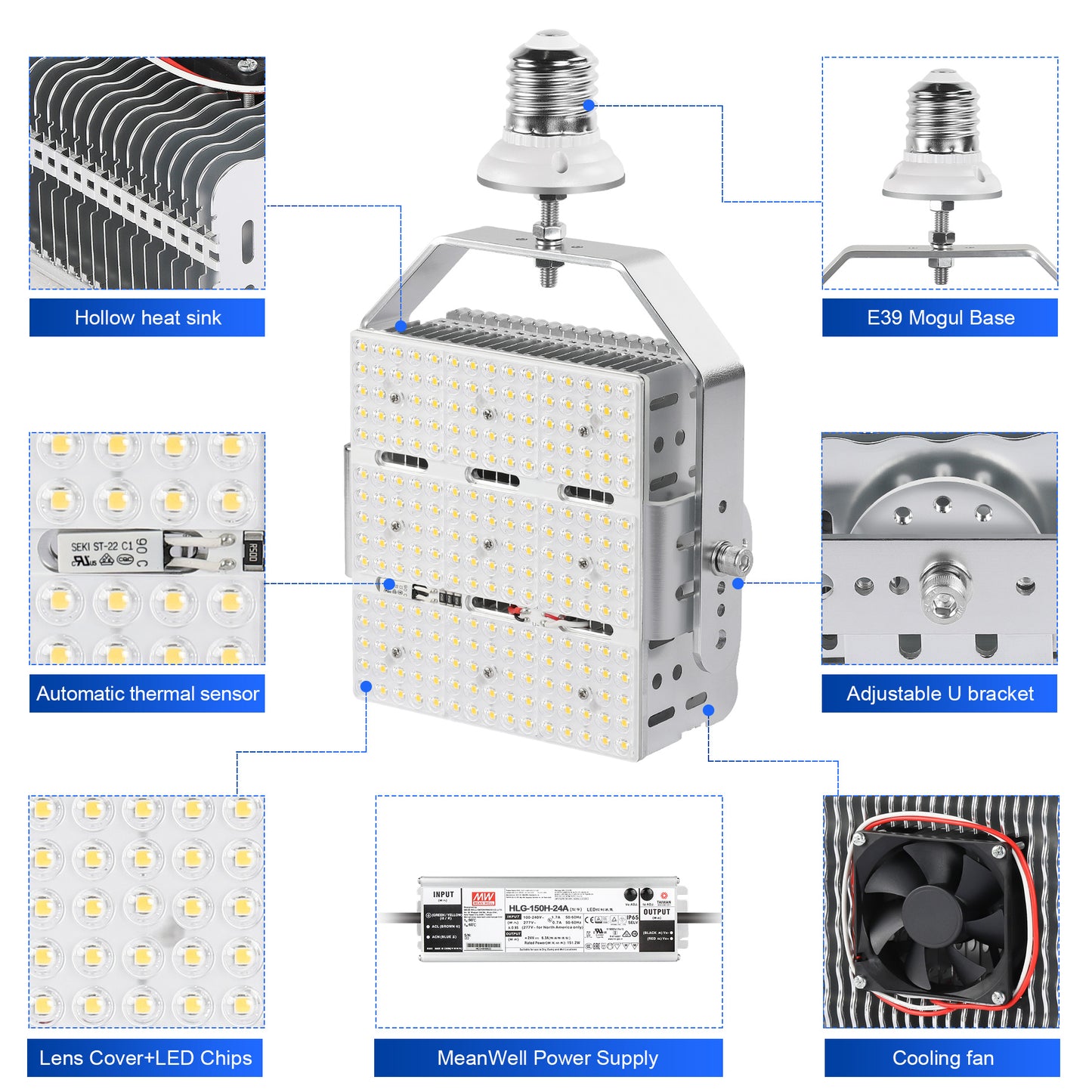 E39 mogul base led light bulb
