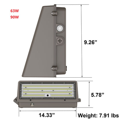 Emergency LED Wall Pack