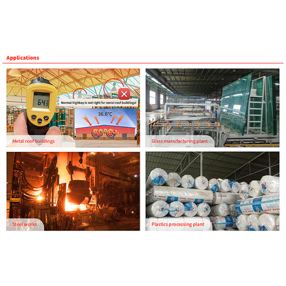 Led high temperature lighting indoor and outdoor