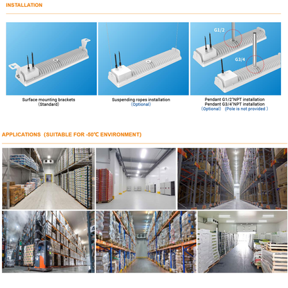 Low Temperature Area Lighting