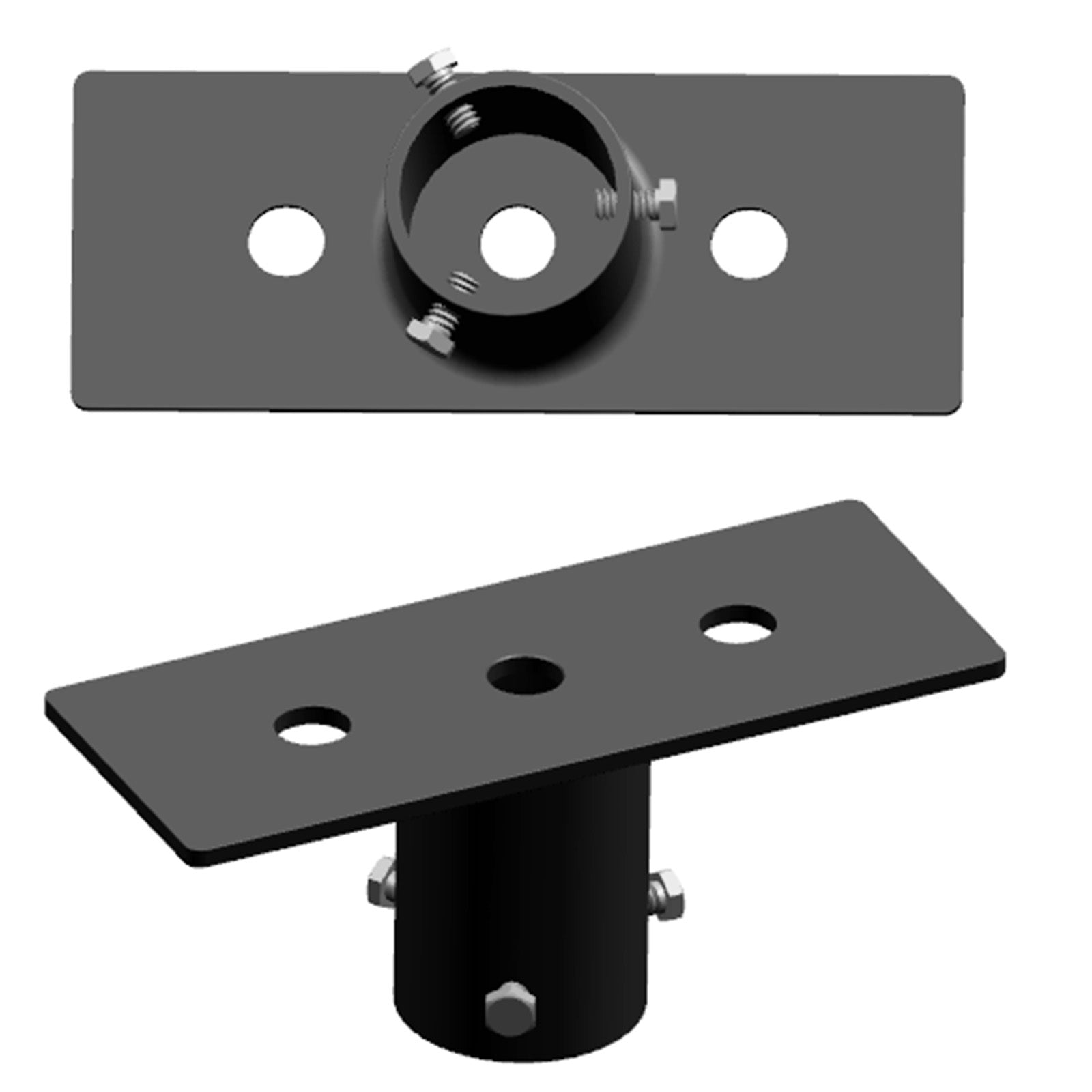 Tenon Mount Adapter for Yoke Trunnion Fixtures Bracket
