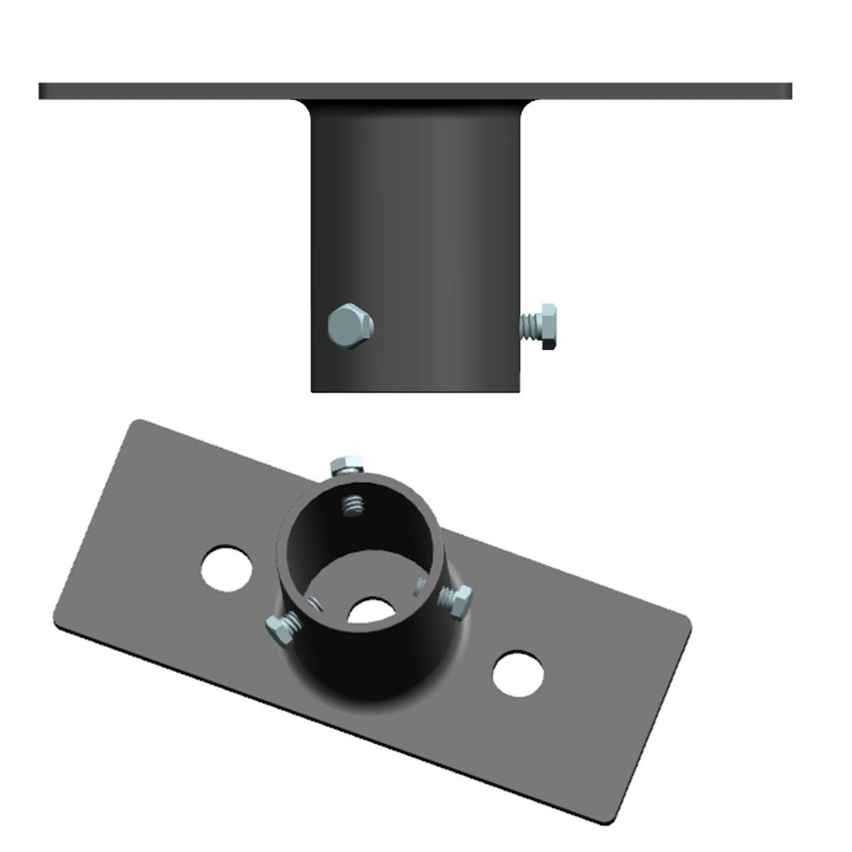 Trunnion Mount Tenon Adapter for Commercial LED Area Lights