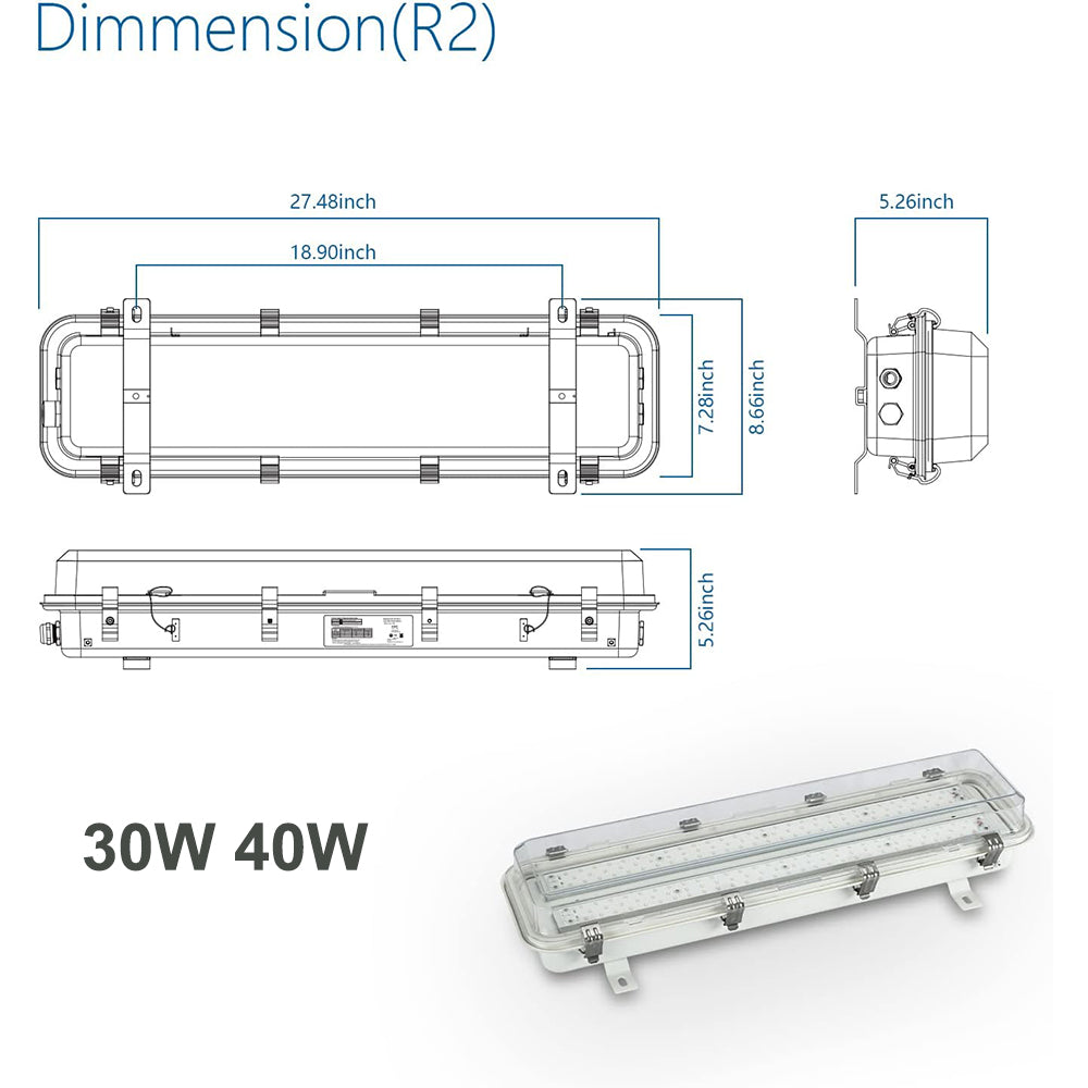 class 1 division 2 light fixture