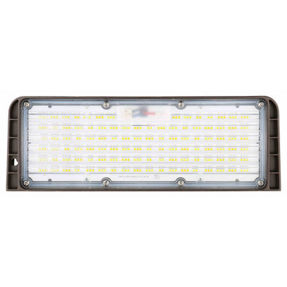 LED Full Cutoff Wall Pack Light with Photocell, Dusk to Dawn Outdoor Security Light, 38W 65W 100W Selectable, 3000K/4000K/5000K, Commercial Exterior Lighting, IP65 Waterproof, 120-277V