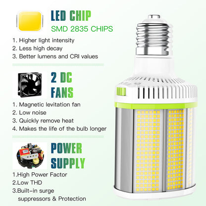 480 volt corn cob lights
