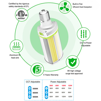 high lumen commercial LED bulb