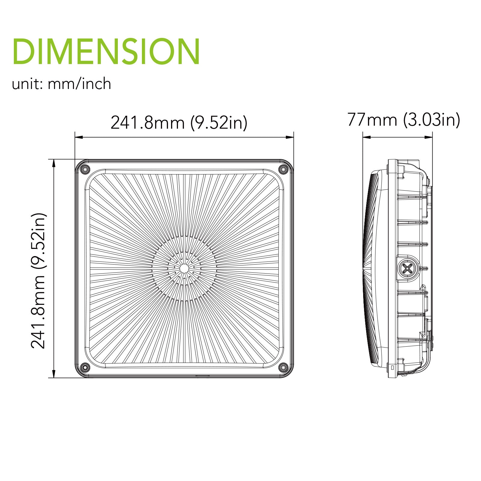 led canopy lights
