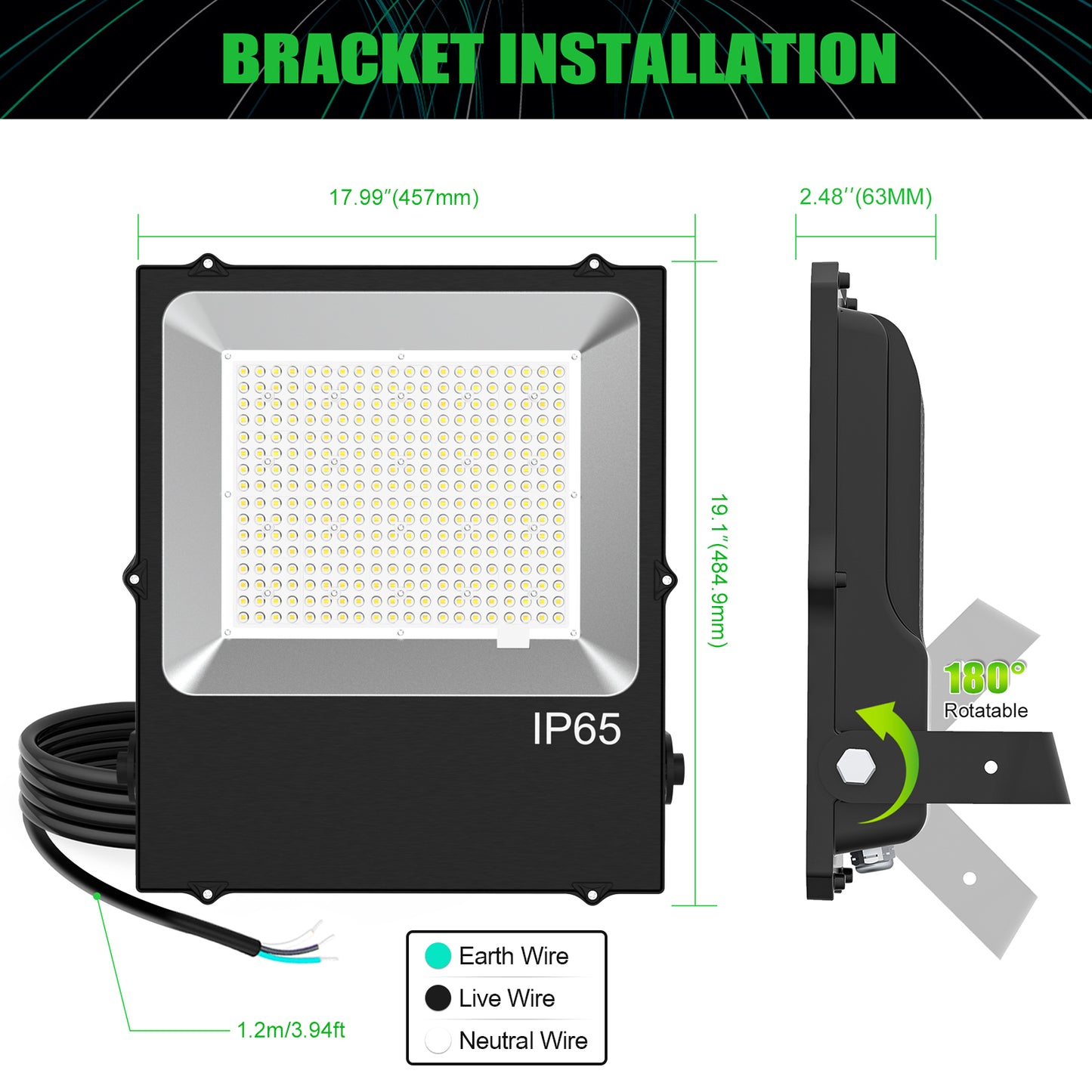 high power 240w led flood light