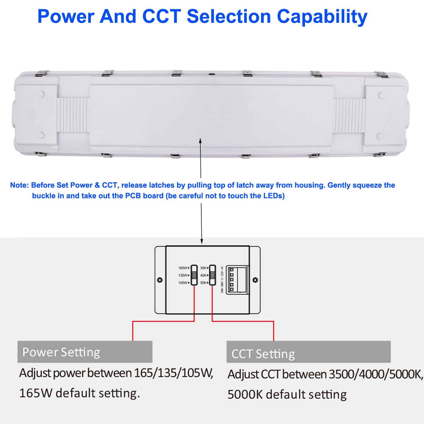 led food processing vapor tight light