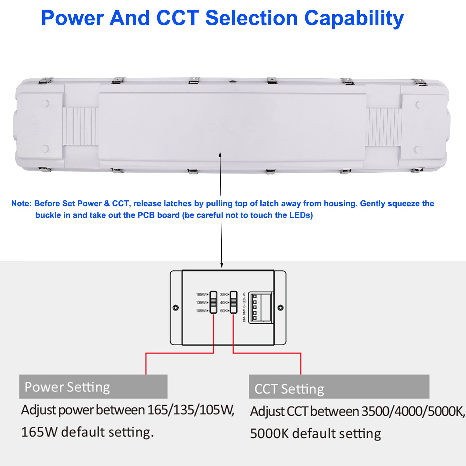 led food processing vapor tight light