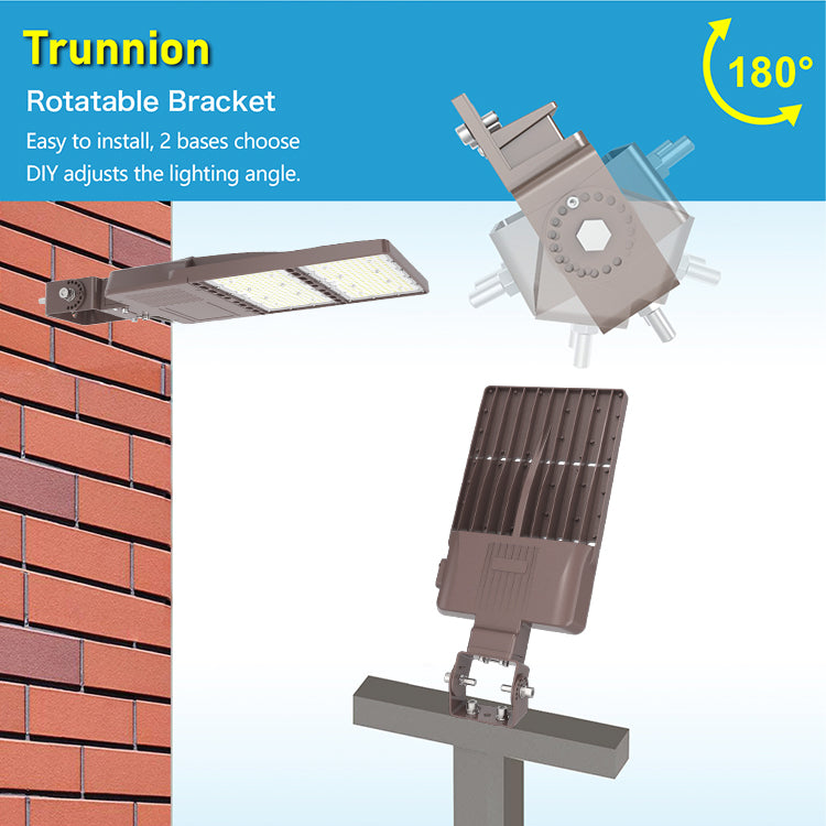 led parking lot flood lights