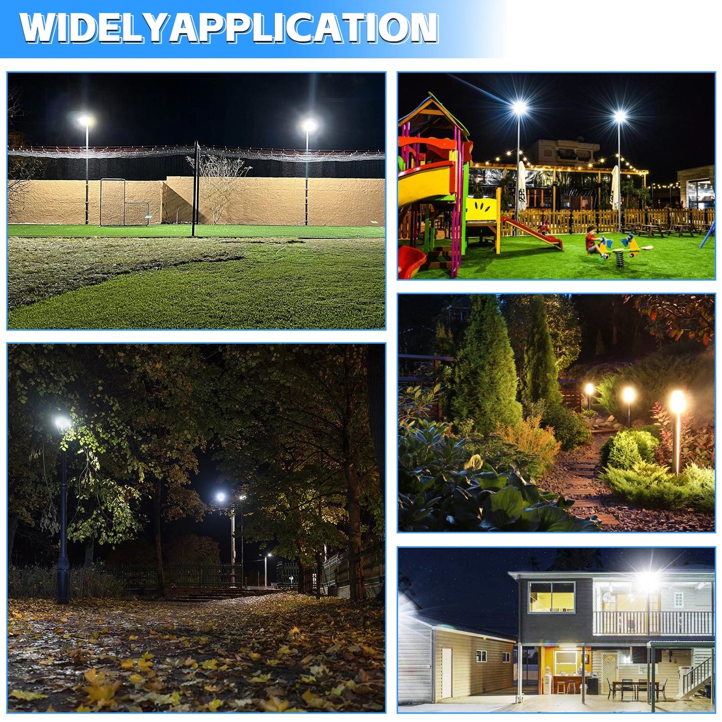 LED Post Top Circular Area Light with Photocell 60W 80W 100W 150W 3000K/4000K/5000K 3CCT Outdoor Commercial Pole Lighting