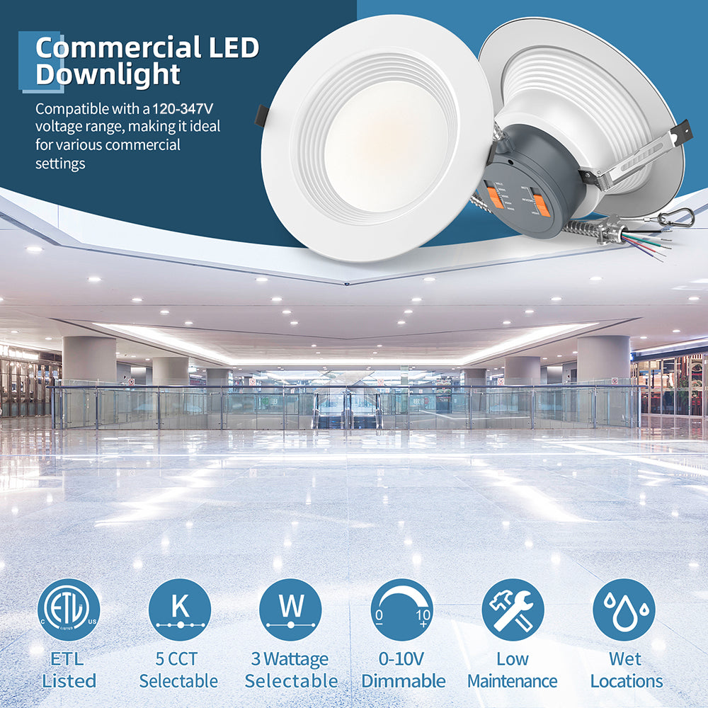 led recessed ceiling light