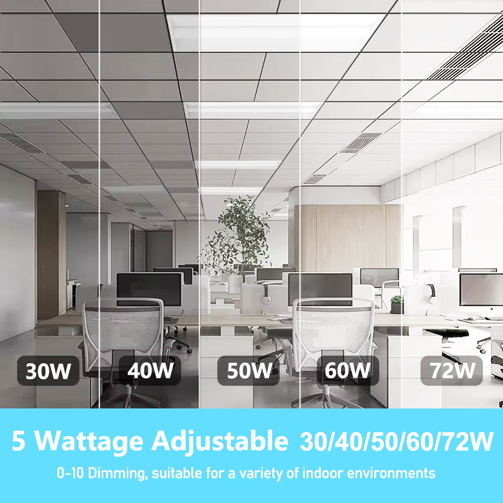 LED panel light 2x4 commercial grade