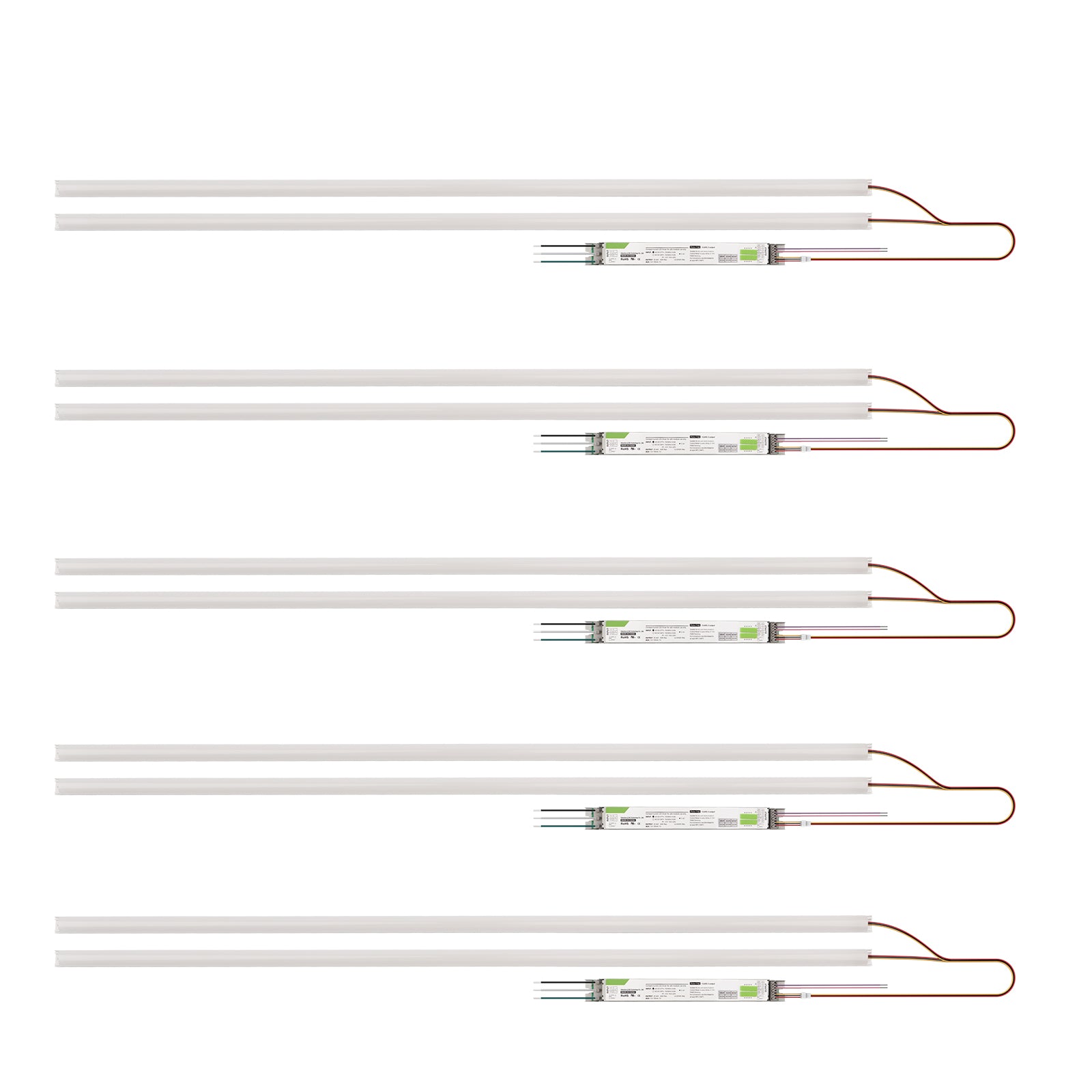 LED troffer retrofit kit