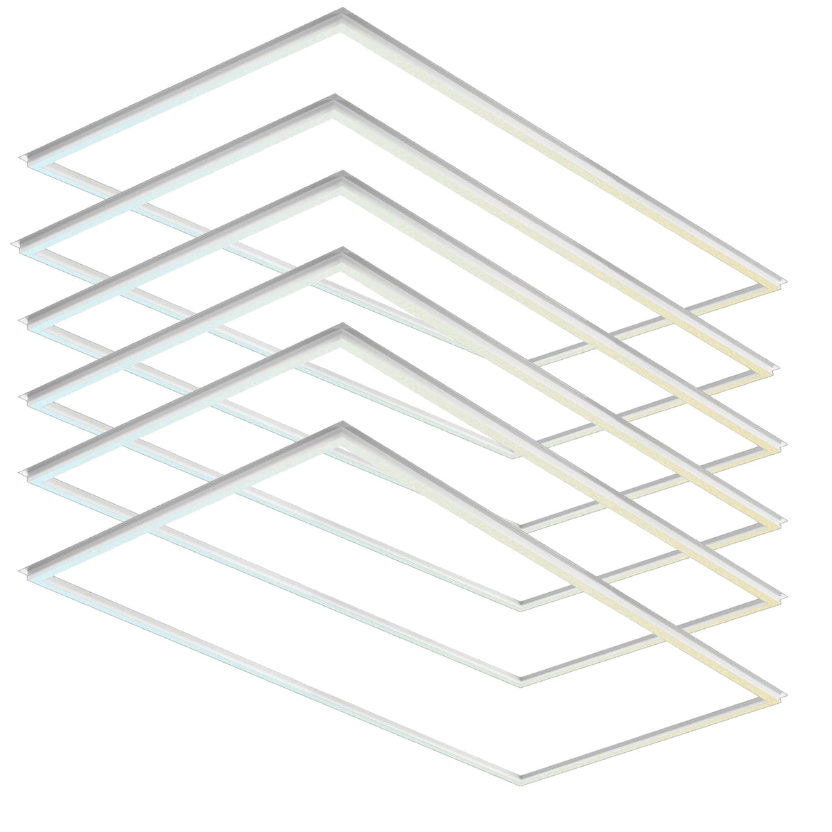 office LED frame lighting fixture