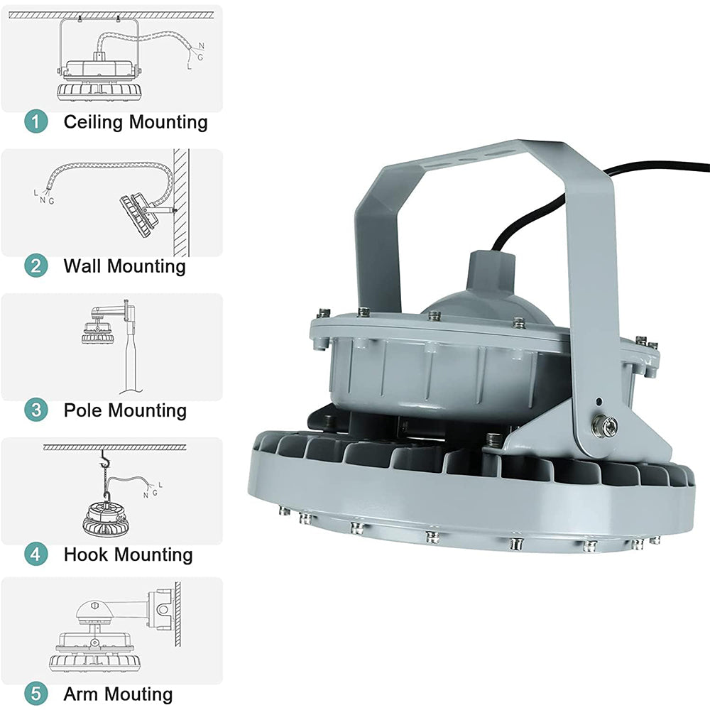 oil refinery explosion proof lighting