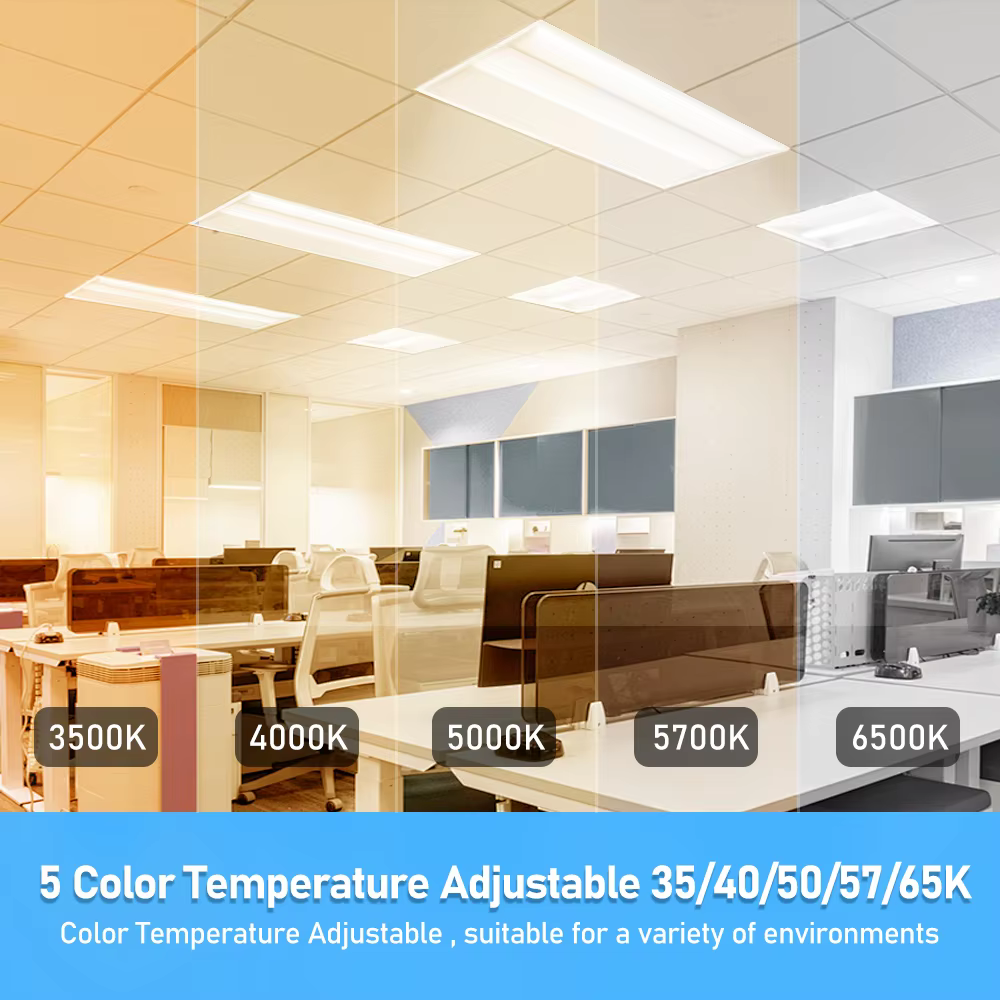 recessed LED ceiling panel light