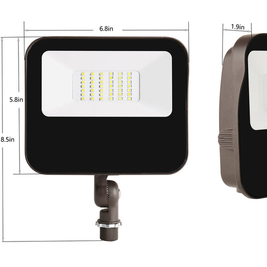 led flood light knuckle mount 5000k