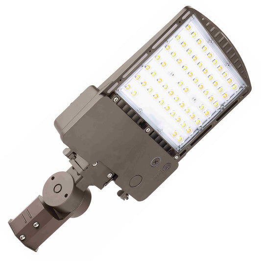 slip fitter led pole light for parking lot 