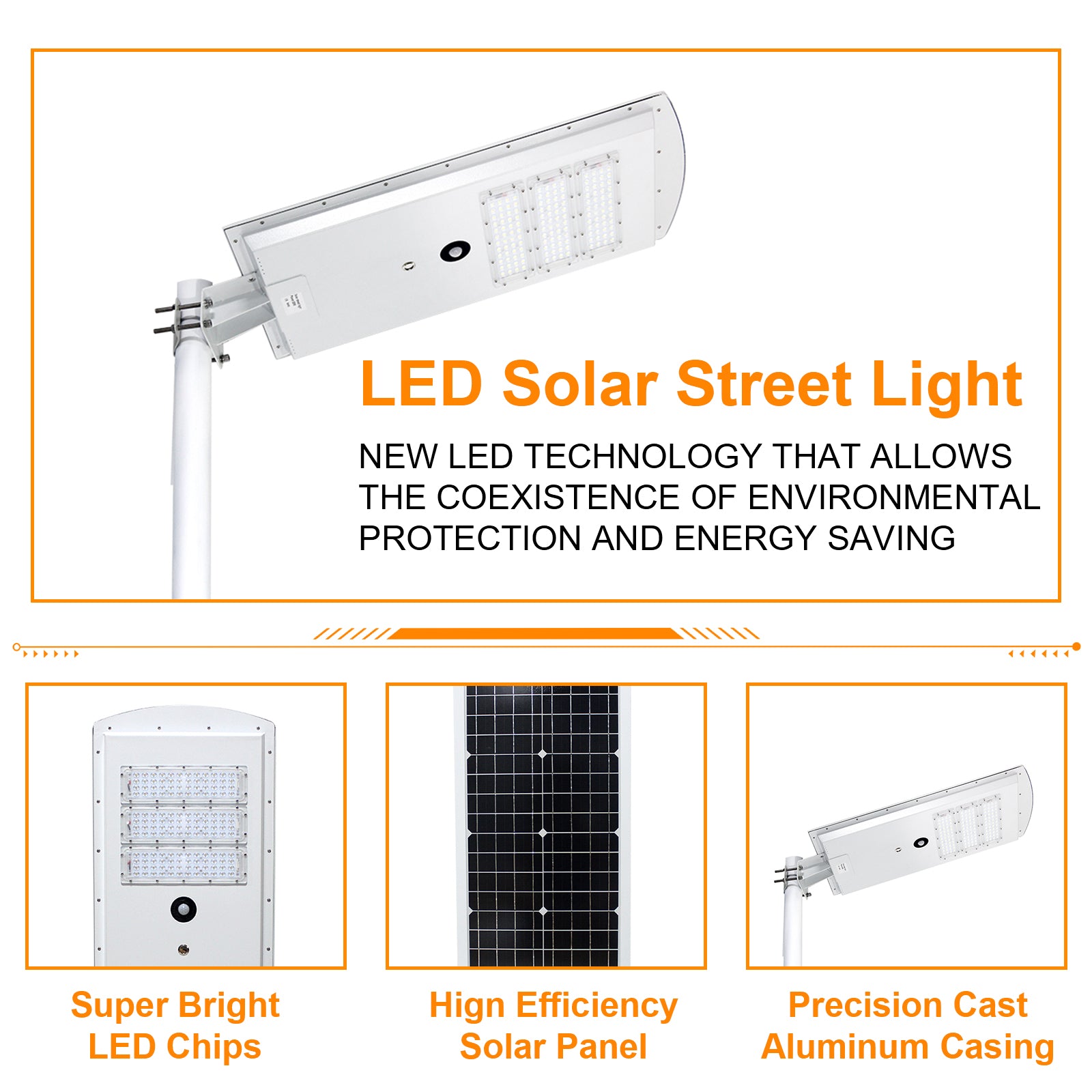 solar powered parking lot light