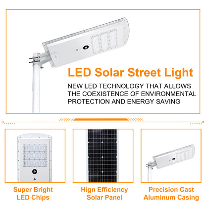 solar powered parking lot light