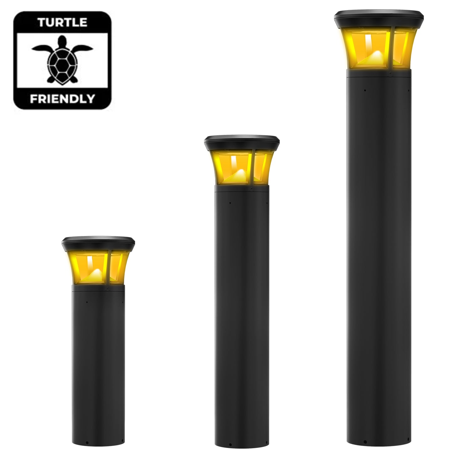 turtle safe bollard light