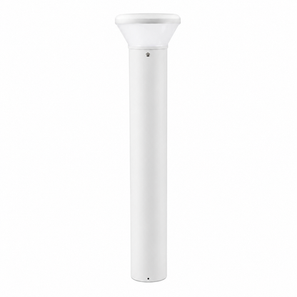 26W LED Bollard Light, Wattage & CCT Selectable Outdoor Landscape Pathway Lighting Fixture, 120-277V Commercial Walkway Light