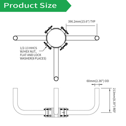 wood pole wraps for metal poles