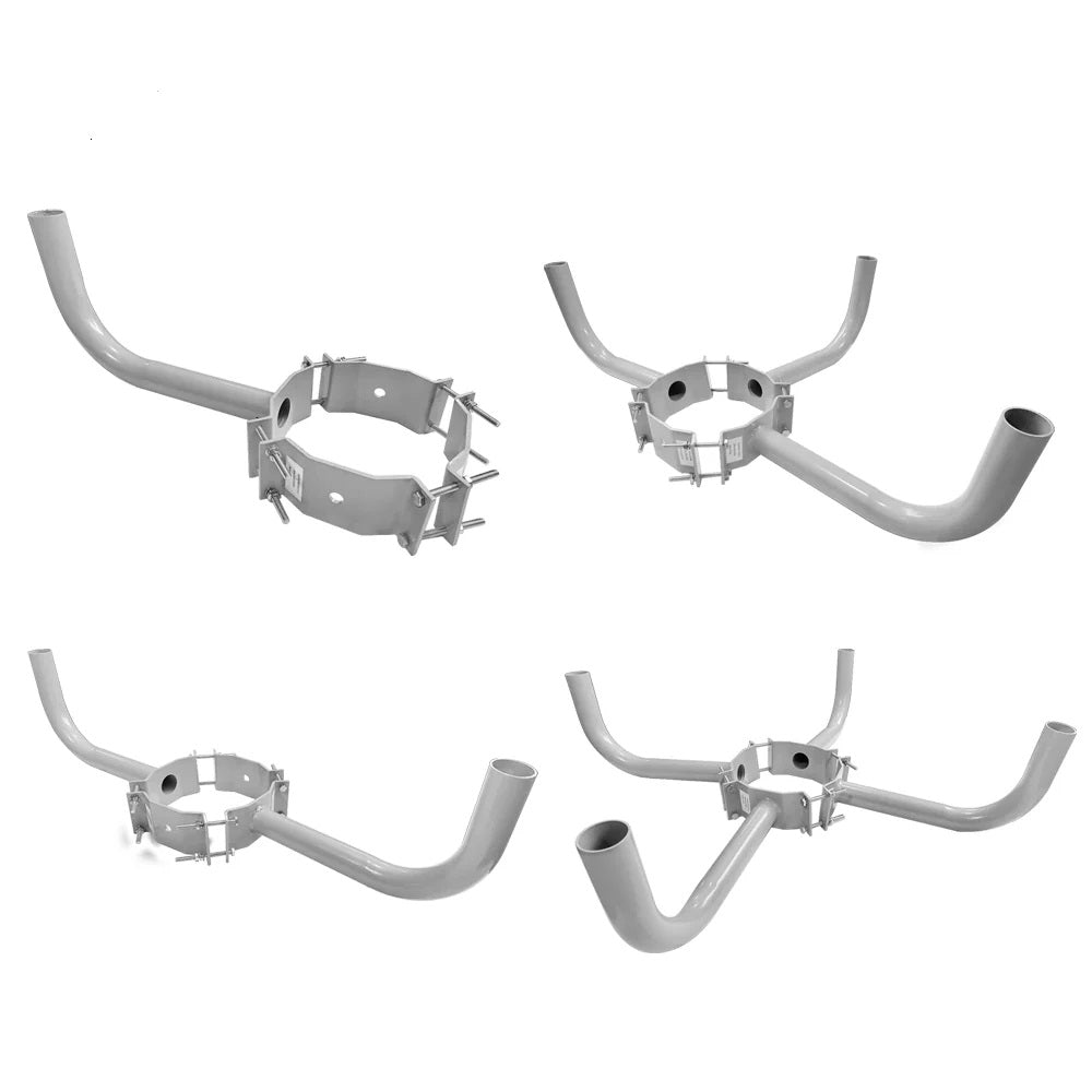 wrap around brackets for wood poles