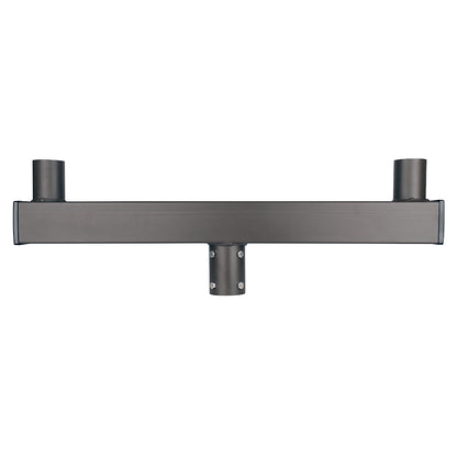 180 Degree Low Profile Double Bullhorn Bracket for 2-3/8 Inch Tenon